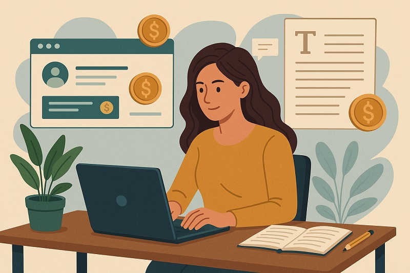 Сайти для написання текстів за гроші - робота для копірайтерів